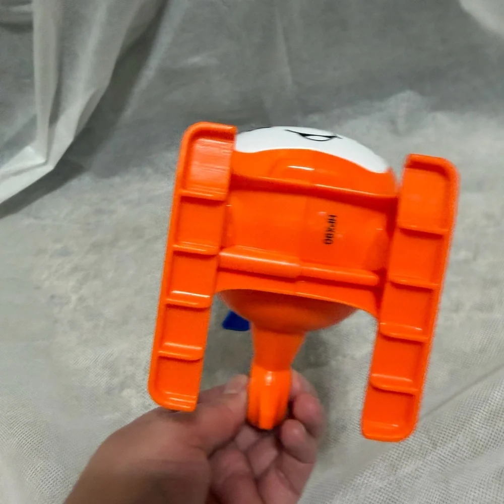 Fisher price Orange Helicopter Toy with Smiling‎ Face toddler toys